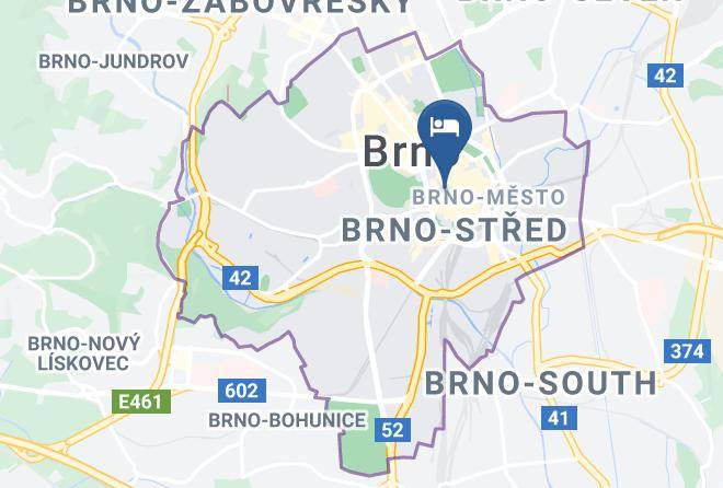 Brno - Pension Venezia Maps
