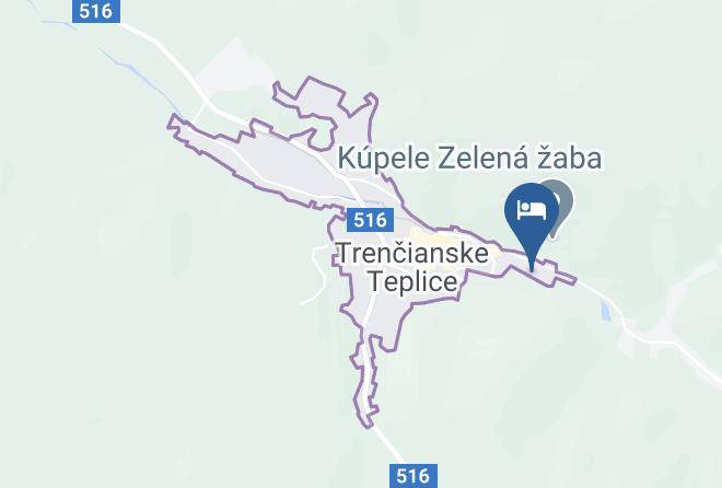Trencin - Pension Venezia Maps
