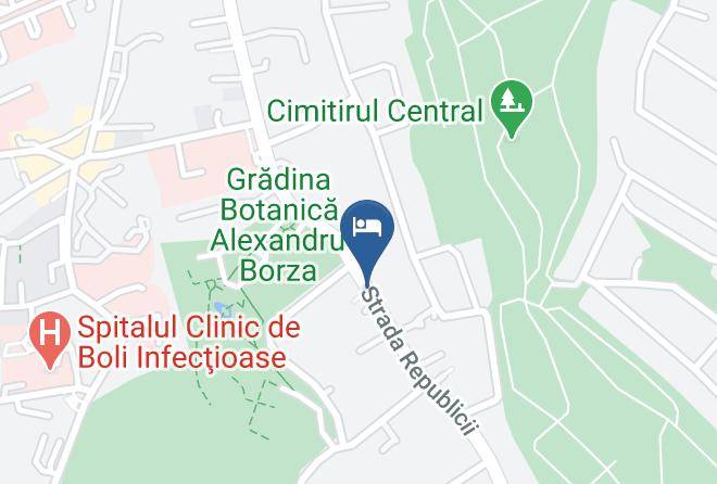 Cluj Napoca - Pension Verona Centru Maps