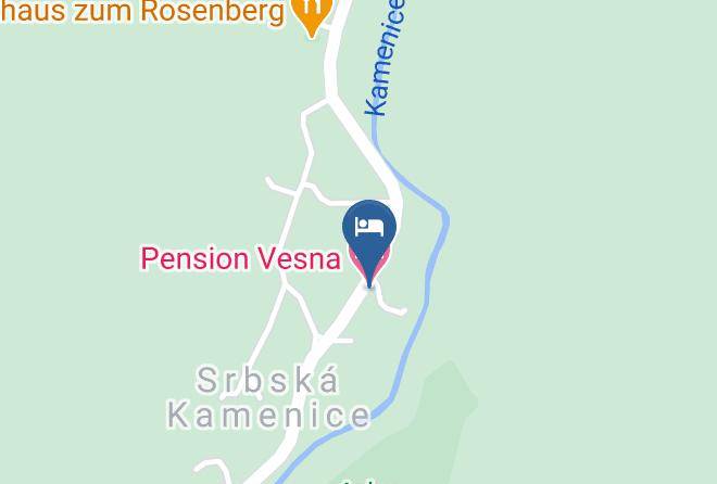 Decin - Pension Vesna Maps
