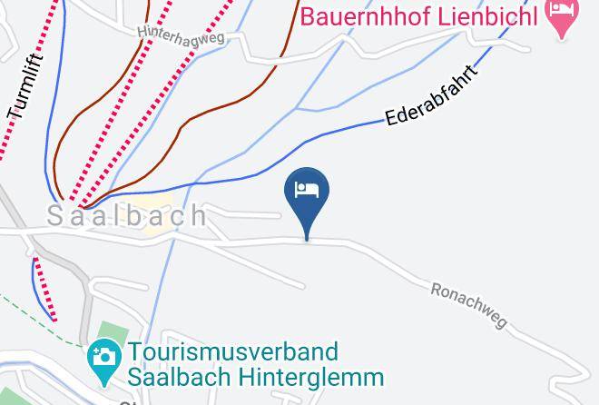 Zell Am See - Pension Vier Jahreszeiten Maps