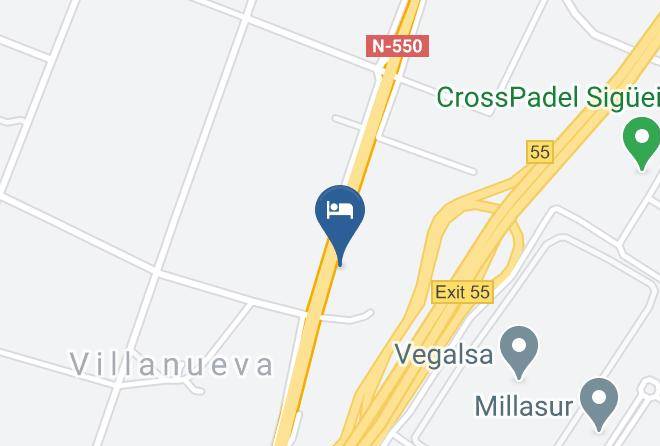 Auna - Pension Vilanova Maps