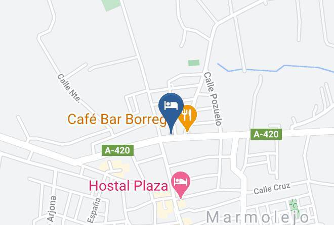 Jaen - Pension Virgen De La Cabeza Maps