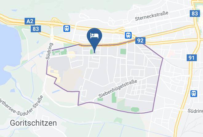 Klagenfurt - Pension Wachau Maps