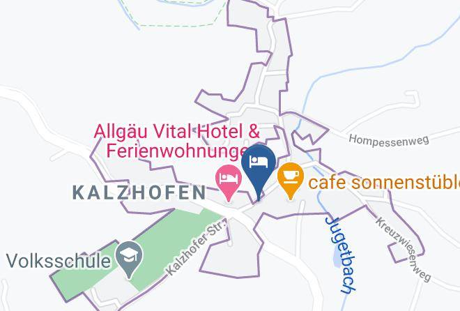Oberallgau - Pension Wagnerbock Maps