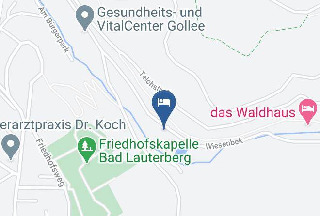 Gottingen - Pension Waldblick Maps