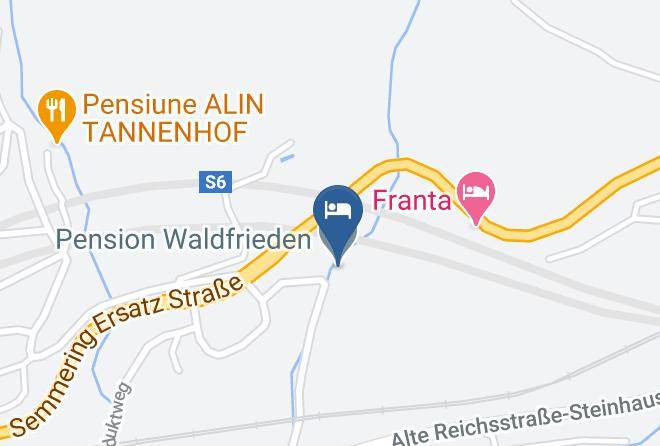 Bruck Murzzuschlag District - Pension Waldfrieden Maps