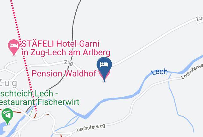 Bludenz - Pension Waldhof Maps