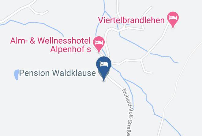 Berchtesgadener Land - Pension Waldklause Maps