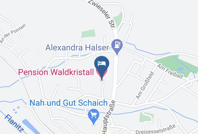 Regen - Pension Waldkristall Maps