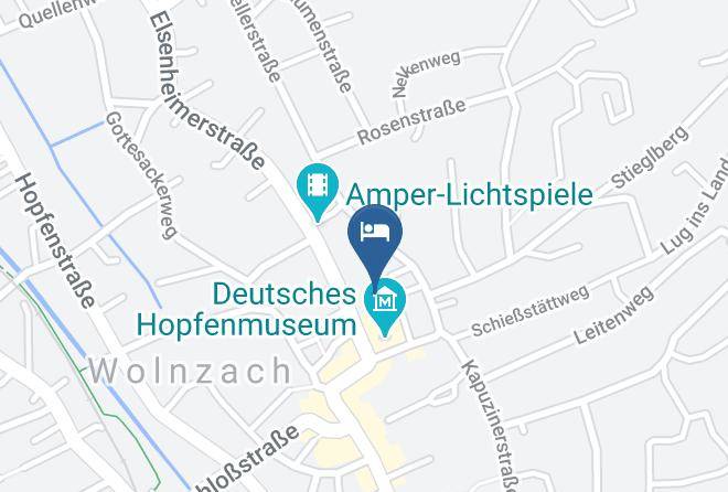 Pfaffenhofen An Der Ilm - Pension Wallner Wolnzach Maps