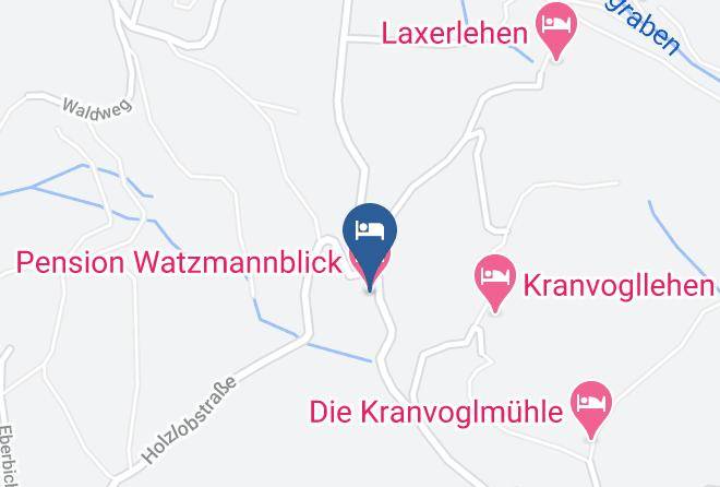 Berchtesgadener Land - Pension Watzmannblick Maps