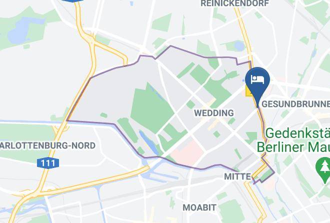 Stadt Berlin - Pension Wedding Maps