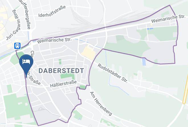 Erfurt - Pension Wegerich Maps