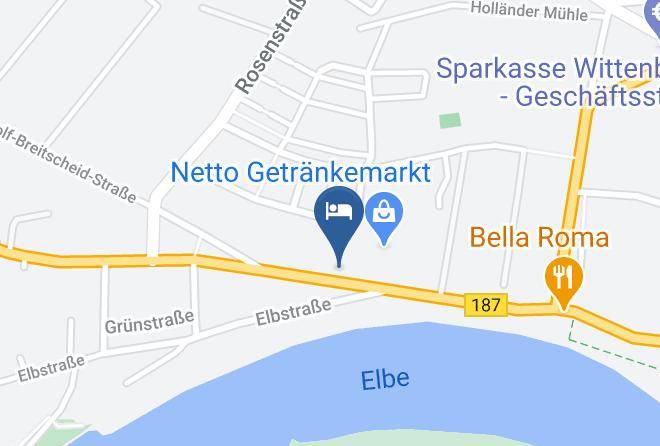 Wittenberg - Pension Weinhof An Der Elbe Maps