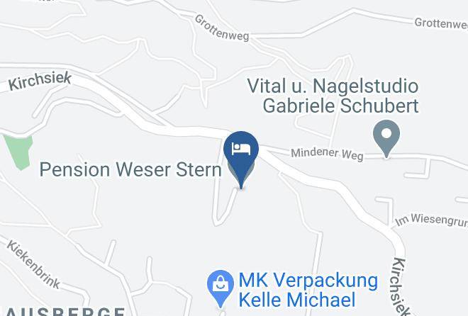 Minden Lubbecke - Pension Weser Stern Maps
