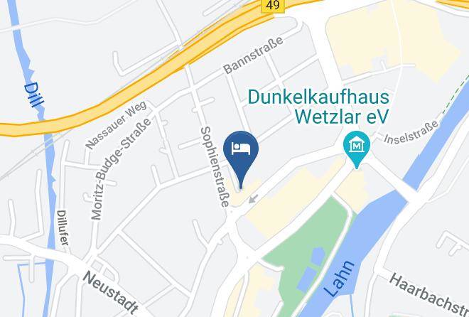 Lahn Dill Kreis - Pension Wetzlar Maps