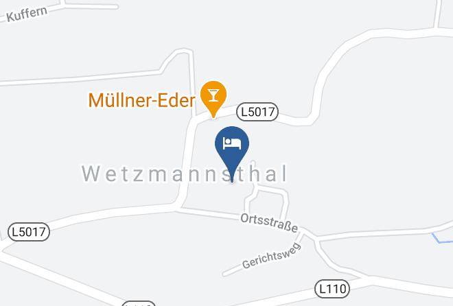 Sankt Polten Land - Pension Wetzmannsthalerhof Maps