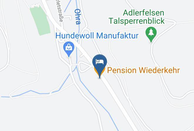 Gotha - Pension Wiederkehr Maps