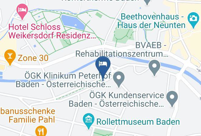 Baden - Pension Wienerstub'n Maps