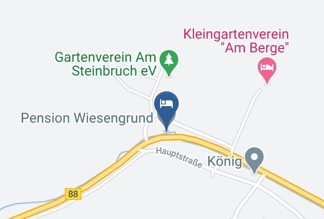 Wartburgkreis - Pension Wiesengrund Maps
