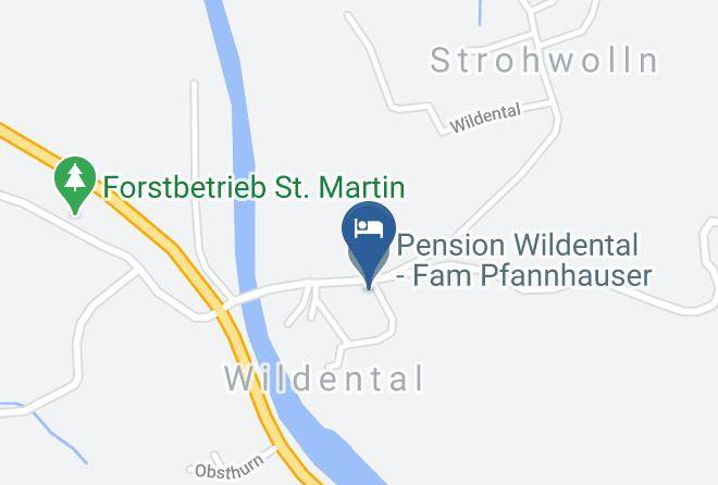 Zell Am See - Pension Wildental Fam Pfannhauser Maps