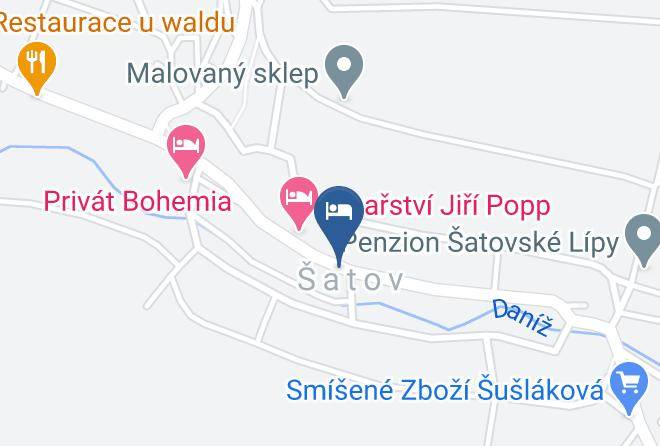 Znojmo - Pension & Wine Cellar Riva Halkoci Maps