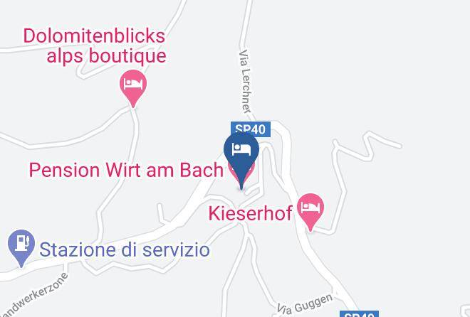 Bolzano - Pension Wirt Am Bach Maps