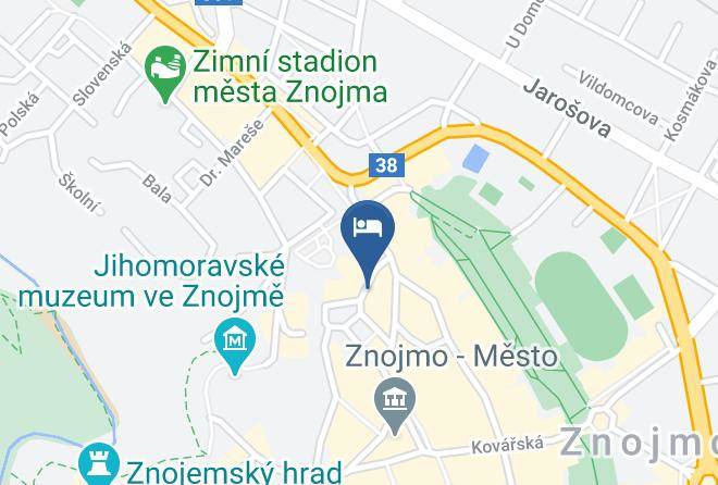 Znojmo - Pension With Wine Jesuitska Maps