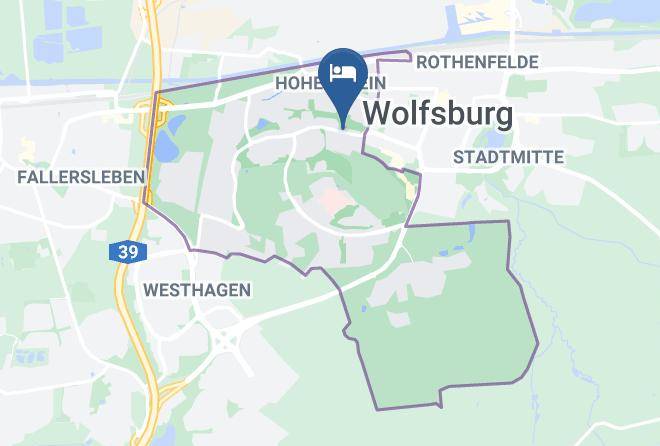 Wolfsburg - Pension Wob Maps