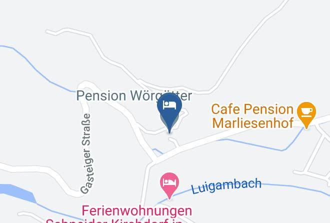 Kitzbuhel - Pension Worgotter Maps