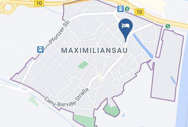 Germersheim - Pension Worth Maps