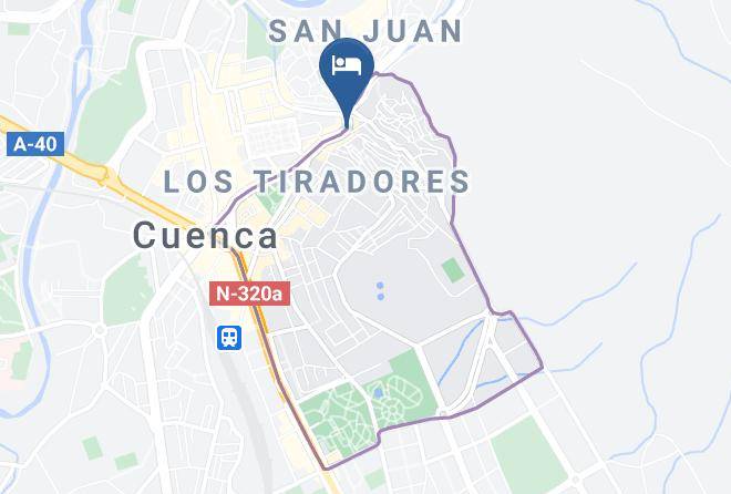 Cuenca - Pension Y Restaurante San Julian Maps