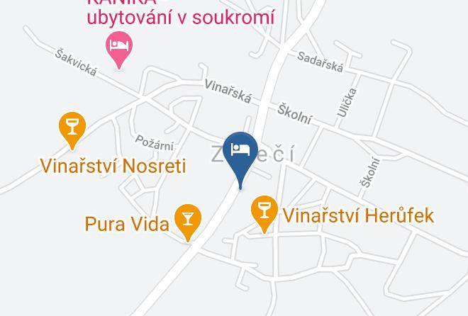 Breclav - Pension Zajecak Maps