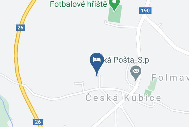 Domazlice - Pension Zamecek Milada Maps