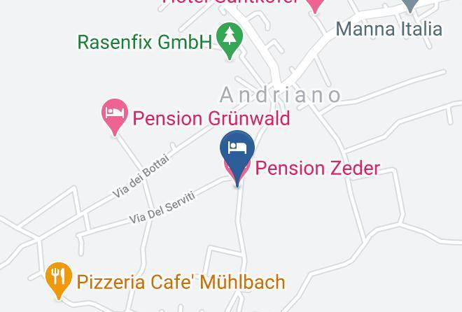 Bolzano - Pension Zeder Maps