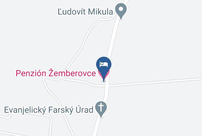Levice - Pension Zemberovce Maps
