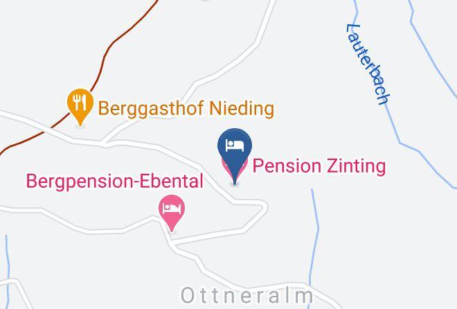 Kitzbuhel - Pension Zinting Maps