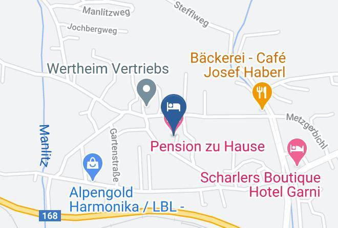 Zell Am See - Pension Zu Hause Maps