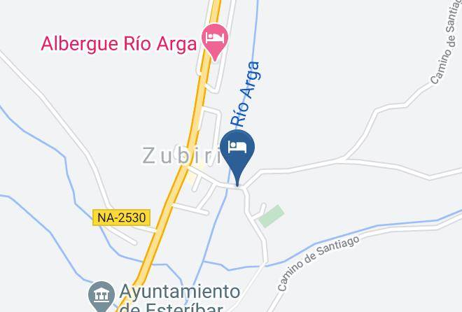 Navarra - Pension Zubiaren Etxea Maps