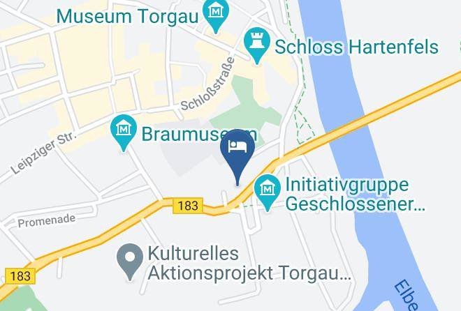 Nordsachsen - Pension Zum Alten Salzhof Inh M Ronneburg Maps