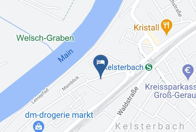 Gros Gerau - Pension Zum Ebbes Maps