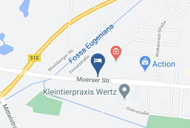Wesel - Hotel Pension Zum Klosterblick Clemens Hartjes Maps