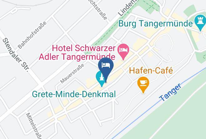 Stendal - Pension Zum Schmuckgiebel Maps