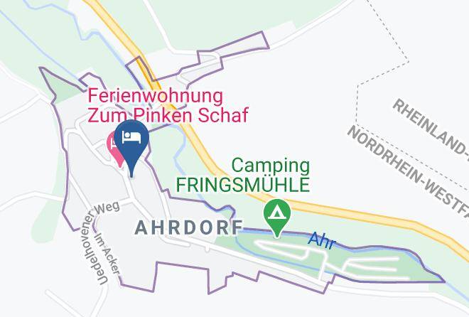 Euskirchen - Pension Zur Ahrterasse Maps