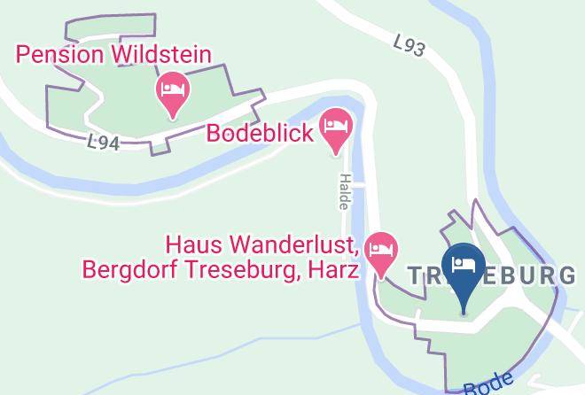 Harz - Pension Zur Bodehexe Maps