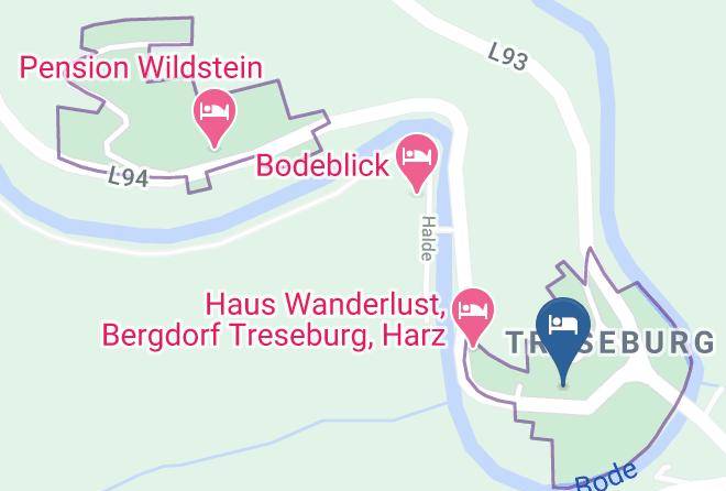 Harz - Hotel Felseneck Pension Inh Christa Wedekind Maps
