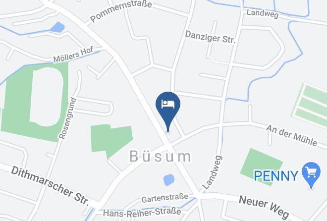 Dithmarschen - Pension Zur Brandung Maps