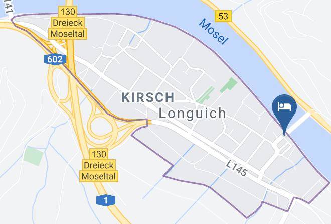 Trier Saarburg - Pension Zur Brucke Maps