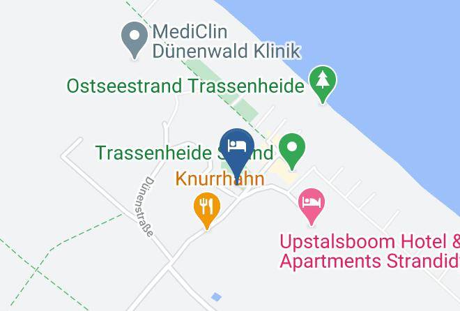 Vorpommern Greifswald - Pension Zur Dune Maps